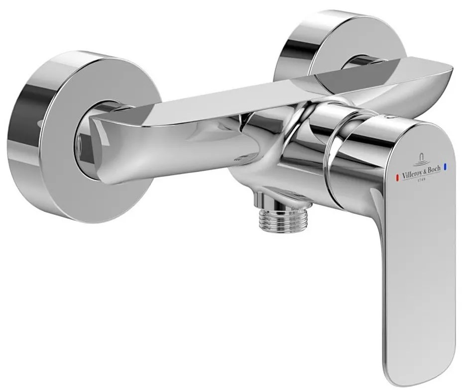 Villeroy & Boch TVS10400100061 - Baterie de duș O.NOVO, crom lucios