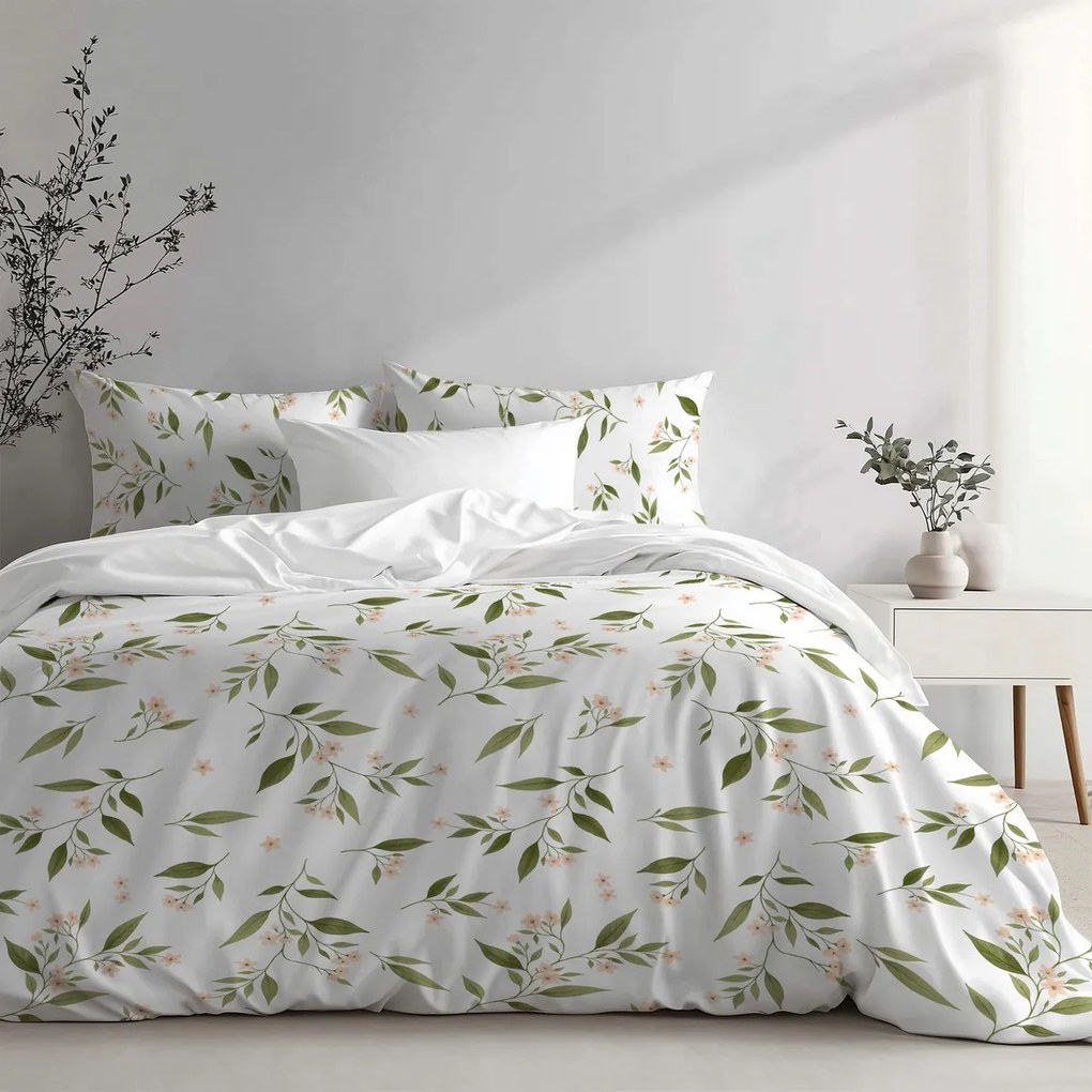 Stanex Lenjerie de pat din bumbac Jasmín, 140 x 200 cm, 70 x 90 cm