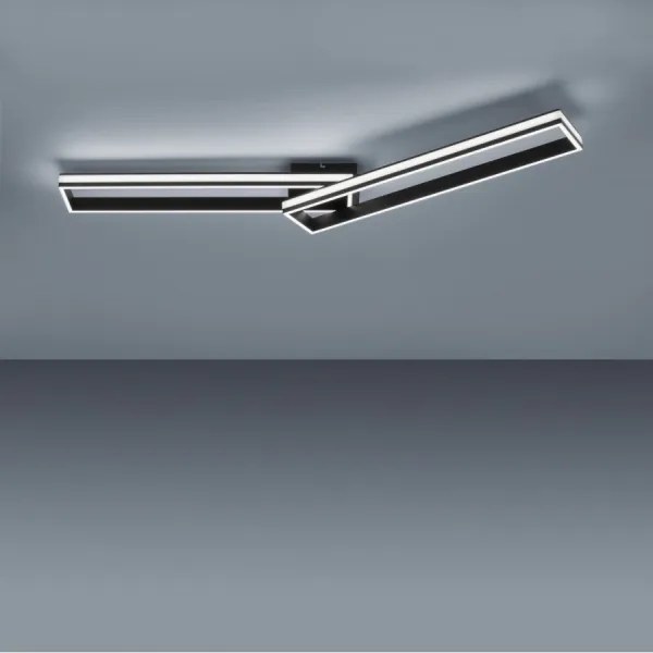 Lustră LED aplicată dimabilă ELIS 2xLED/19W/230V Leuchten Direkt 14701-18 + telecomandă