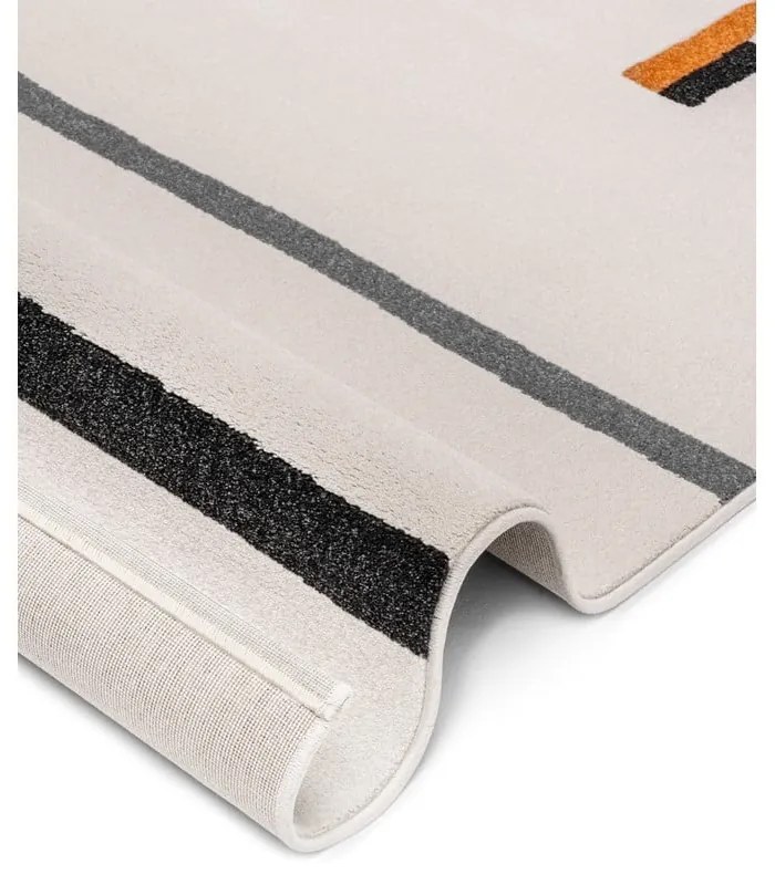 Covor portocaliu/crem 140x200 cm Linea – Universal