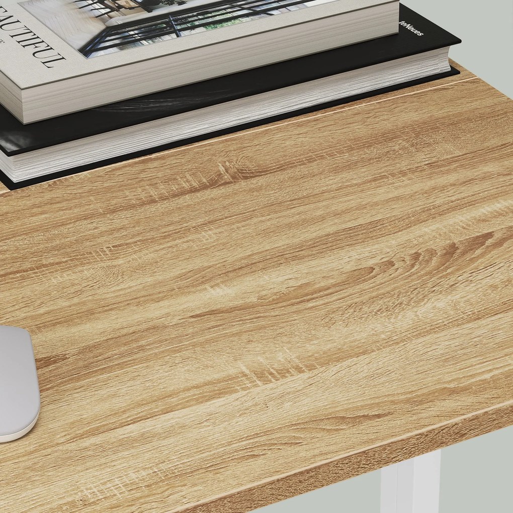 Set pentru birou – birou pliabil ZARIMO 80×40 cm alb + scaun de birou AVOLA VELVET albastru