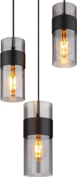 Lustră pe cablu Globo 15718-3 SCARFINA 3xE27/60W/230V