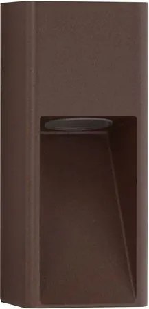 Spot aplicat perete exterior IP65 MAZU rust