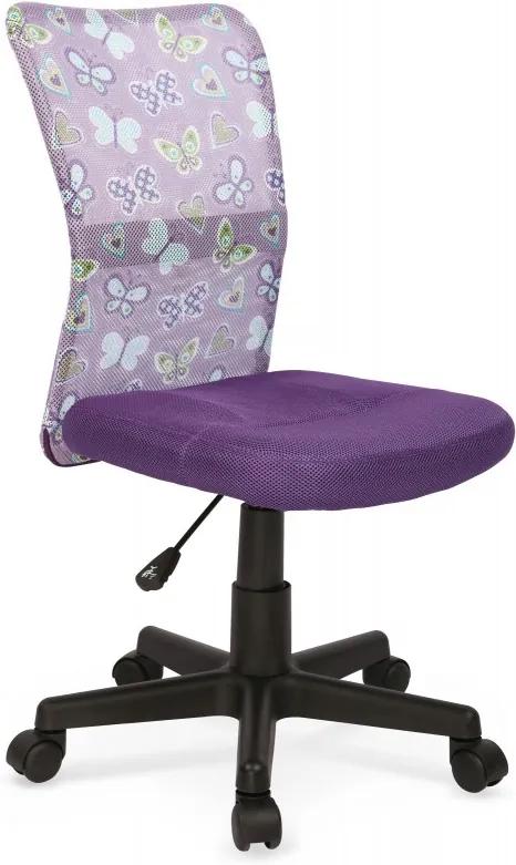 DINGO scaun birou tineret violet