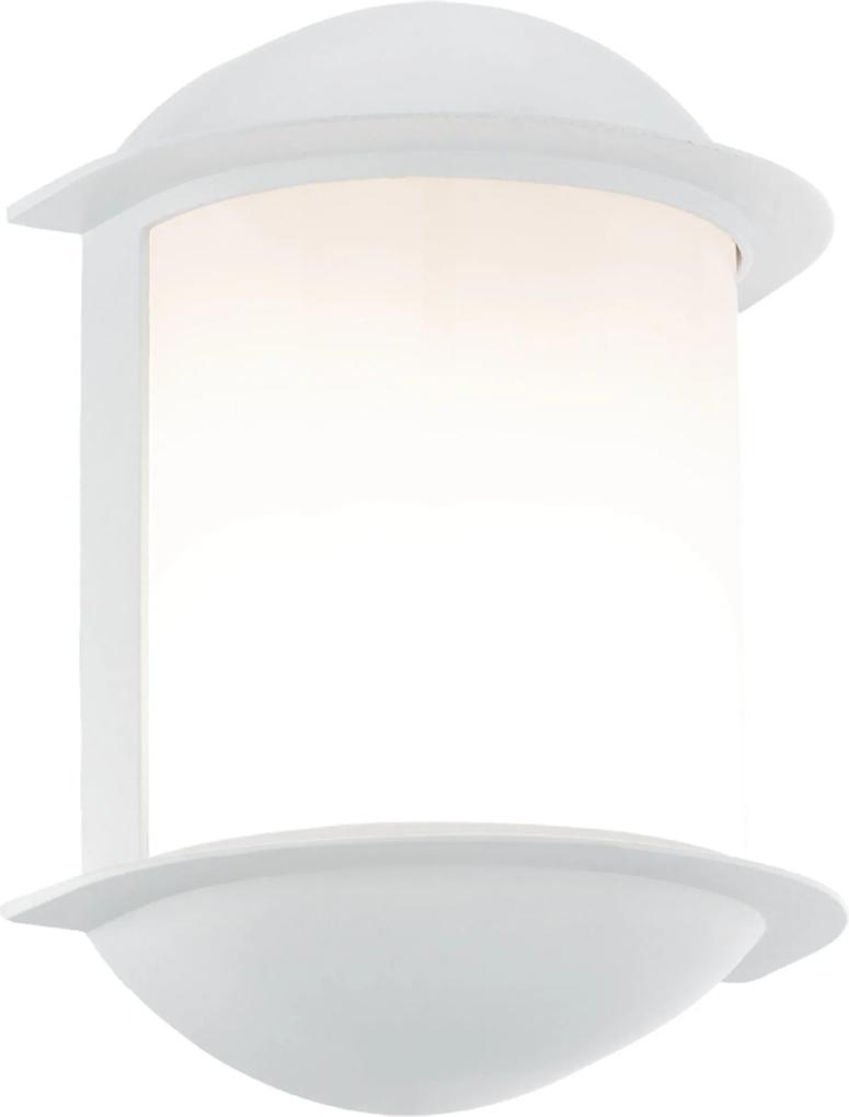 Aplica de exterior cu LED Eglo Modern Isoba 1x7W, 16x22x10cm, aluminiu, alb