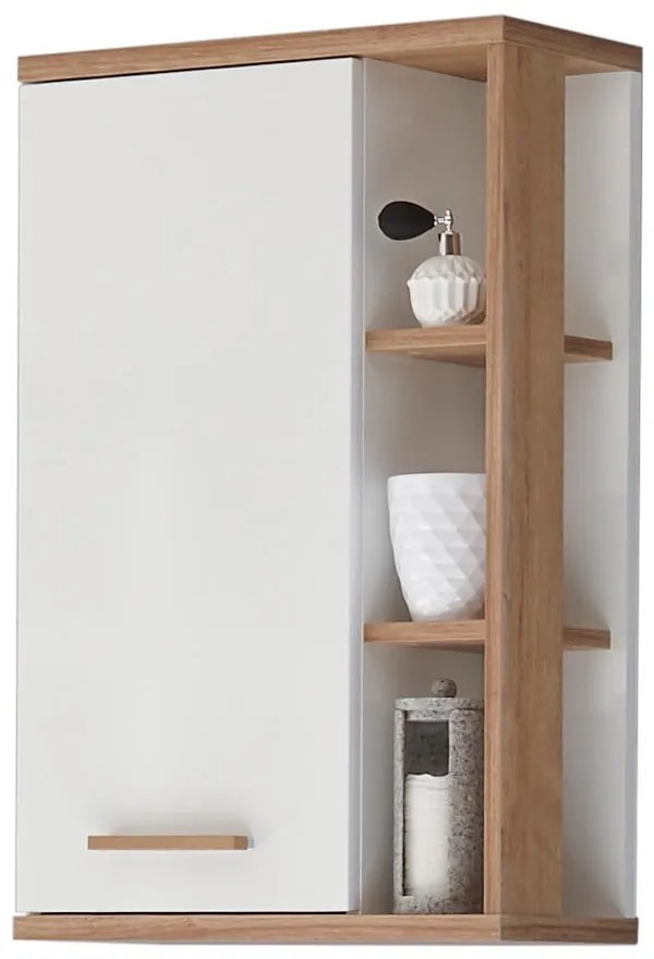 Dulap de baie suspendat alb 51x75 cm Set 923 - Pelipal
