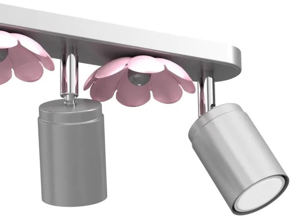 Spot FLOWER 3xGU10/8W/230V crom mat