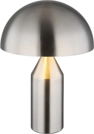 Globo 21030N - Lampă de masă ATOMA 2xE27/40W/230V crom mat