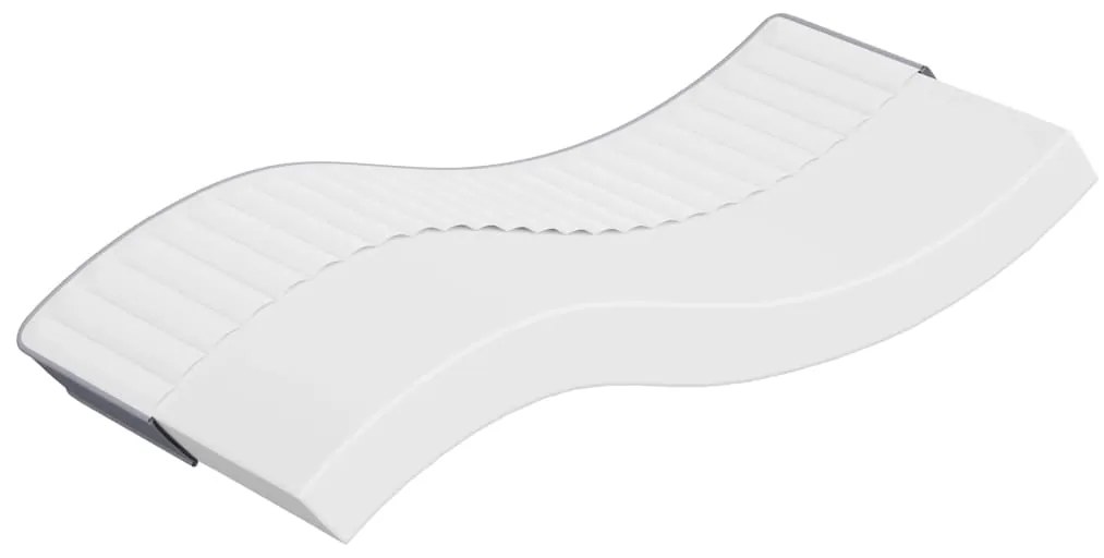 vidaXL Saltea din spumă Single Size, fermitate medie moale, 90x190 cm