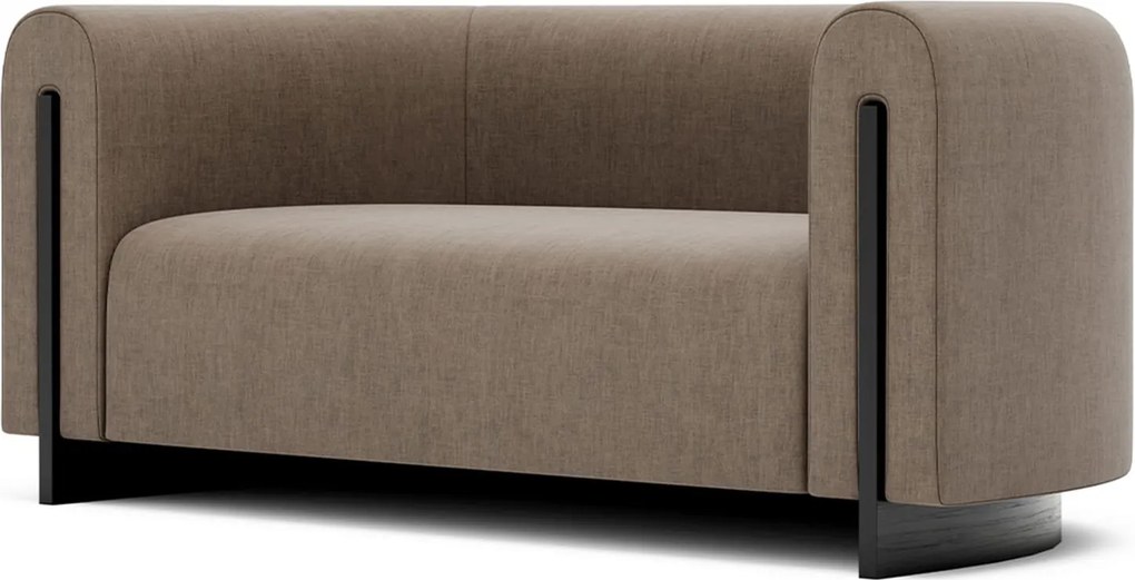 Canapea lemn masiv Bowen, 180 × 90 × 76 cm