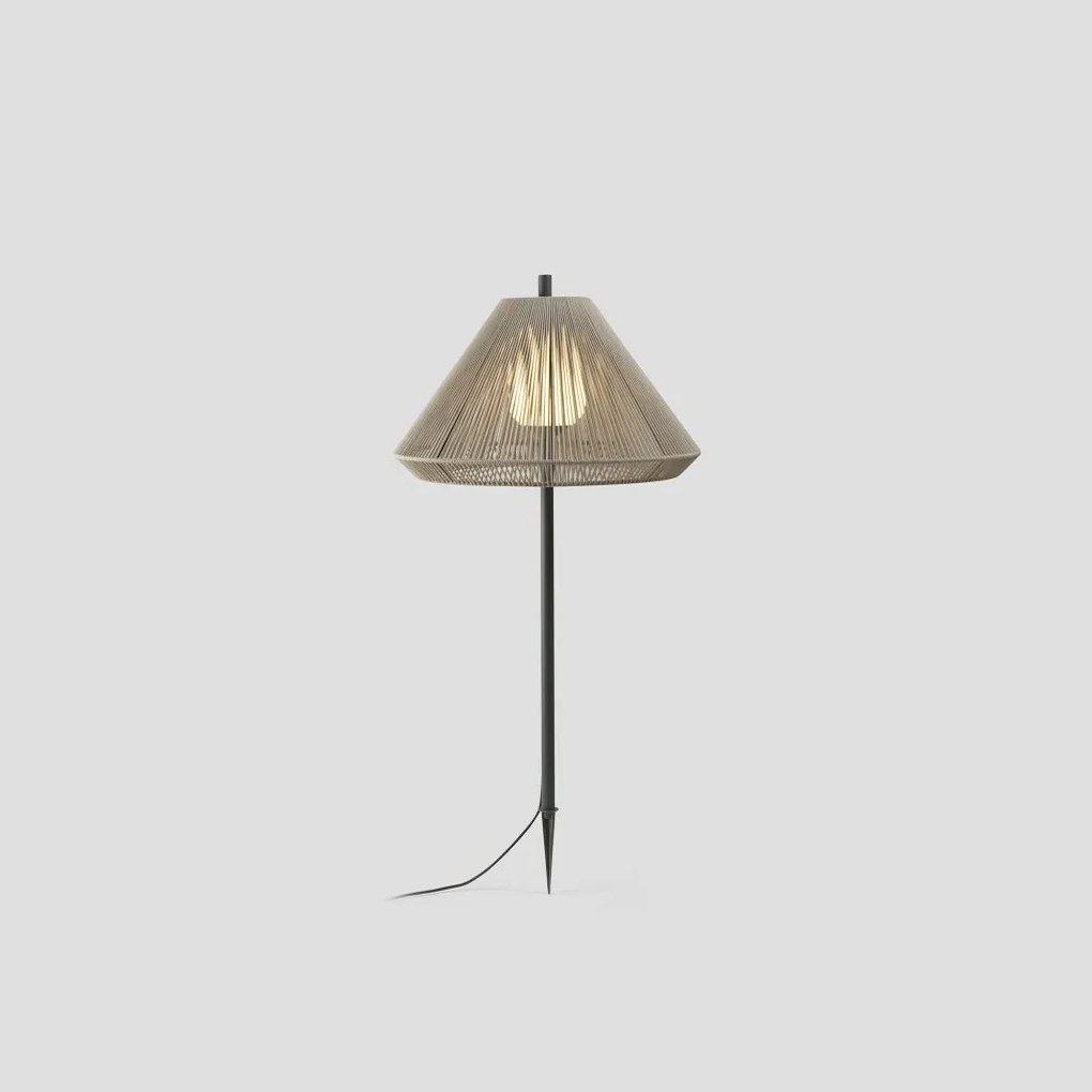 Tarus de iluminat exterior decorativ SAIGON C70 gri/bej