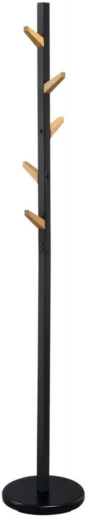 Cuier W66 negru/natur