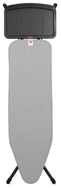 Masa de calcat Brabantia B 1003353, 124x38 cm, 7 pozitii de reglare, Suport generator de abur, Metalic