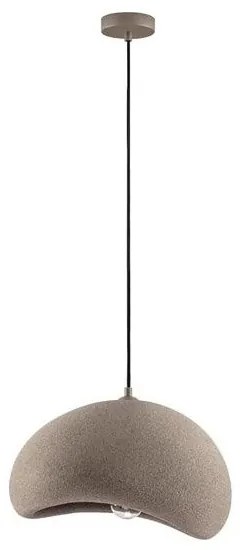 Lustra suspendata design modern, Stone Brown, AERE, L 40cm
