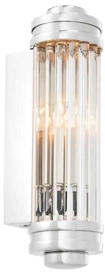 Aplica de perete design LUX Gascogne XS nickel 112344 HZ