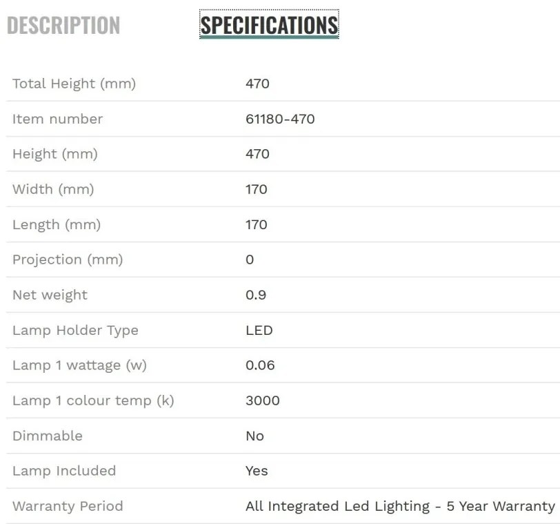 Veioza solara/Lampa de masa exterior IP44 Hanoi