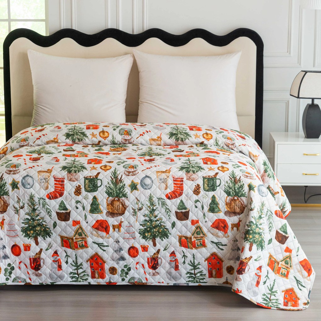 Cuvertura de pat FESTIVE MAGIC, colorată Dimensiune: 170 x 210 cm