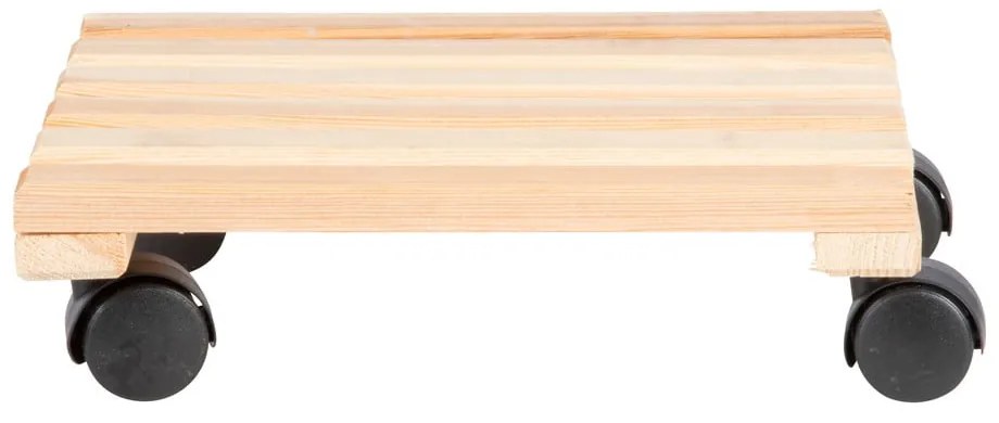 Bază mobilă pentru ghiveci din lemn (înălțime 8 cm) Indoor &amp; Outdoor – Esschert Design