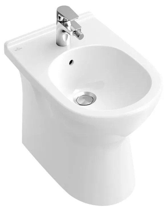 Villeroy & Boch O.NOVO 54610001 - Bideu pe podea, 57 x 36 cm, ceramică, alb