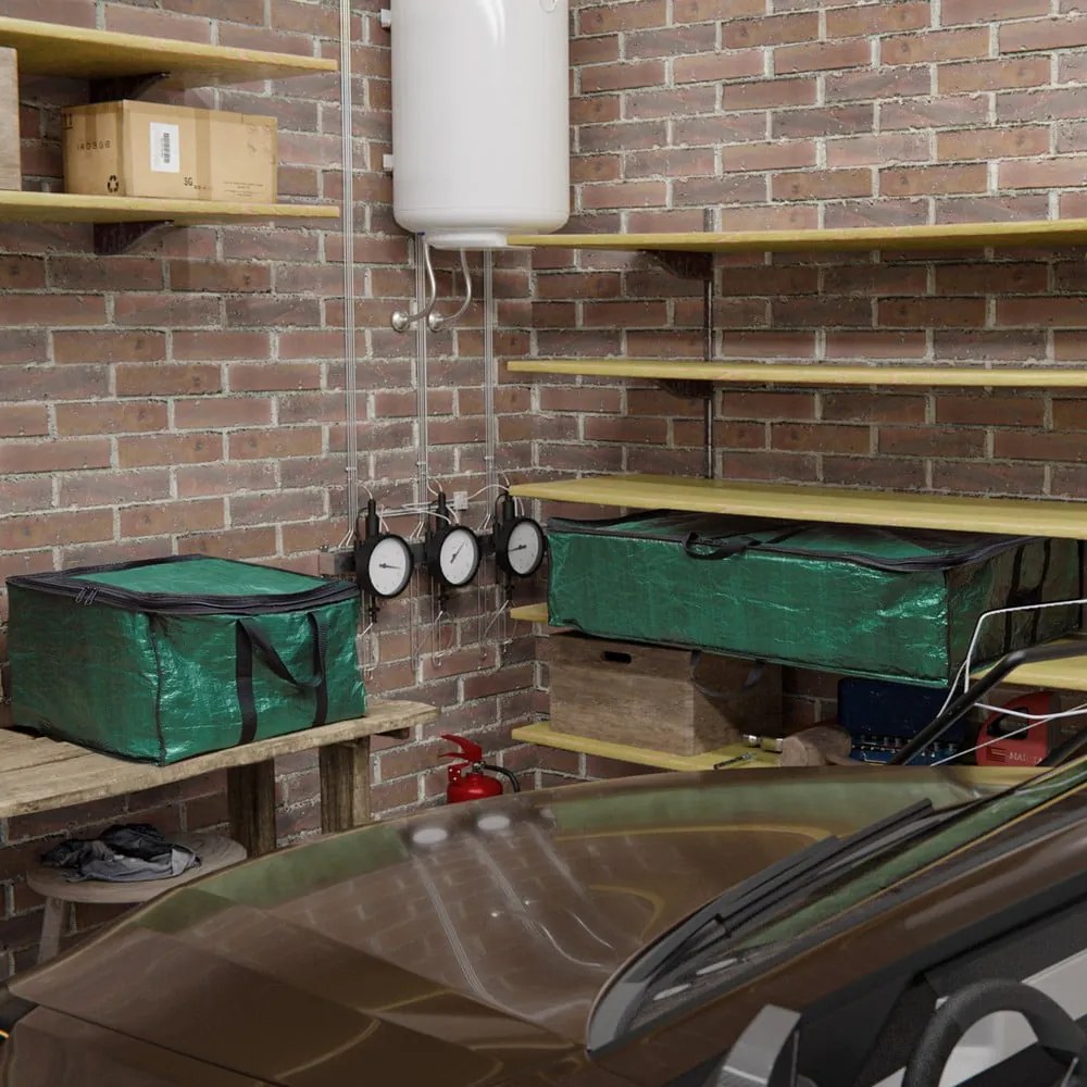 Cutie de vidare pentru textile de grădină 50x50x25 cm Ecologik – Compactor