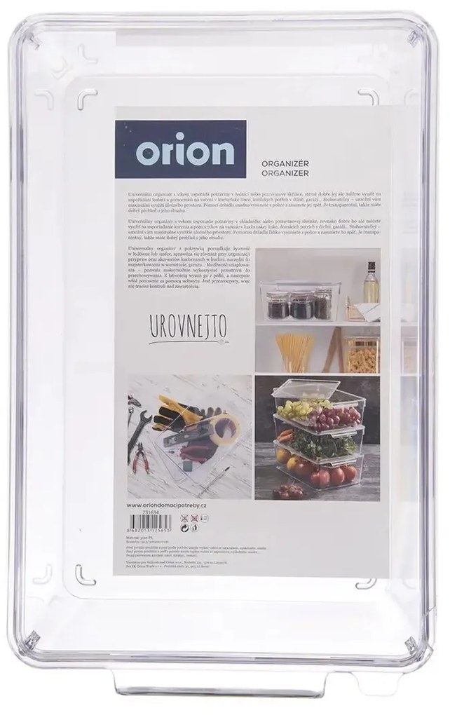 Organizator frigider Orion UH - coș cu capacUrovnejTo 32,5 x 20 x 10 cm