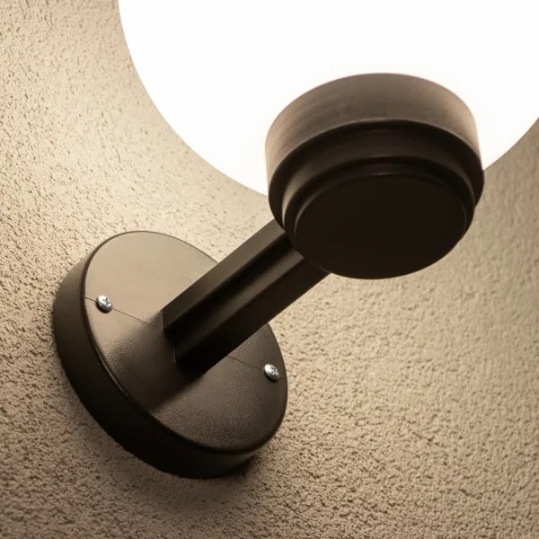 Brilagi Ven HARBOR - aplică de perete LED RGBW 1xE27/9W/230V IP33 antracit/alb