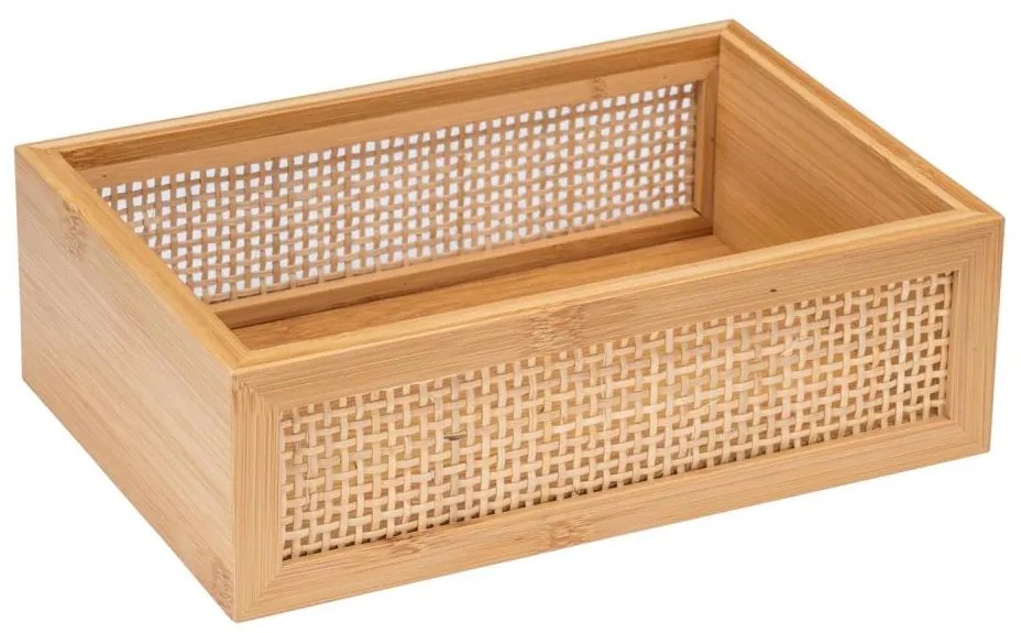 WENKO ALLEGRE - Tăviță pentru cadă 22x15 cm maro 25602100