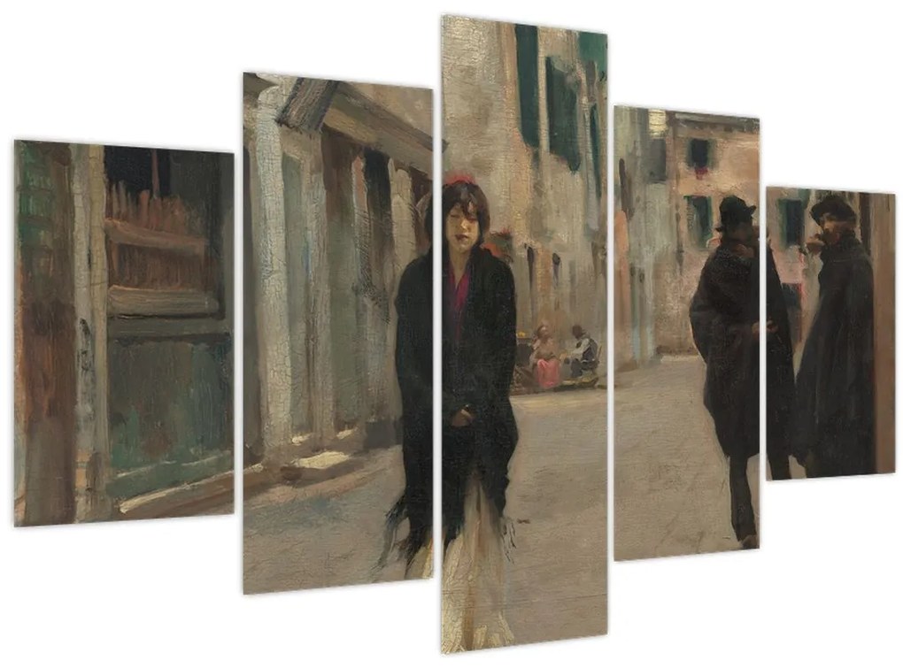 Tablou - John Singer Sargent, Street in Venice, reproducere (150x105 cm)