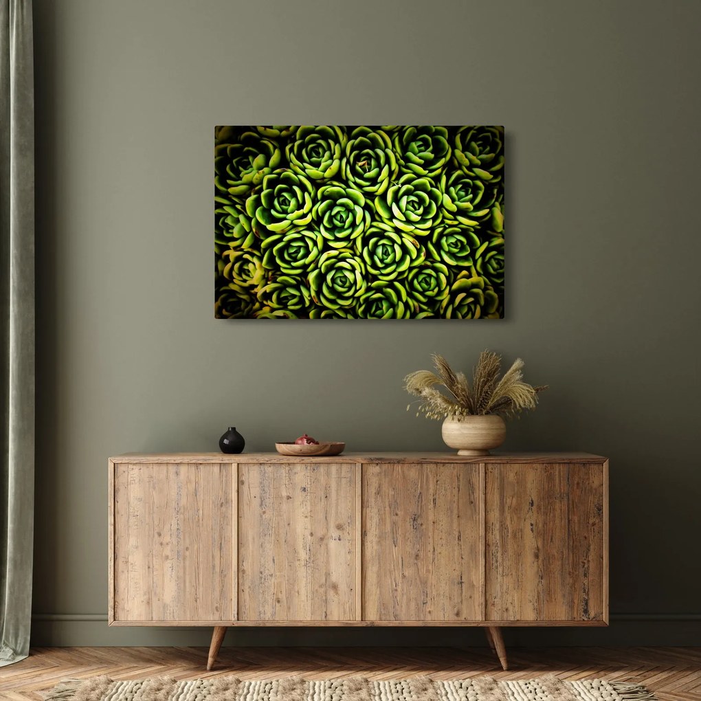 Tablou cu flori de piatră (90x60 cm)