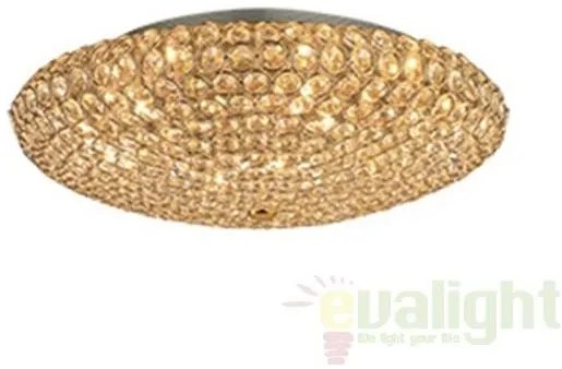Plafonier cristal Venezian diam.53,5cm KING PL9 ORO 073262
