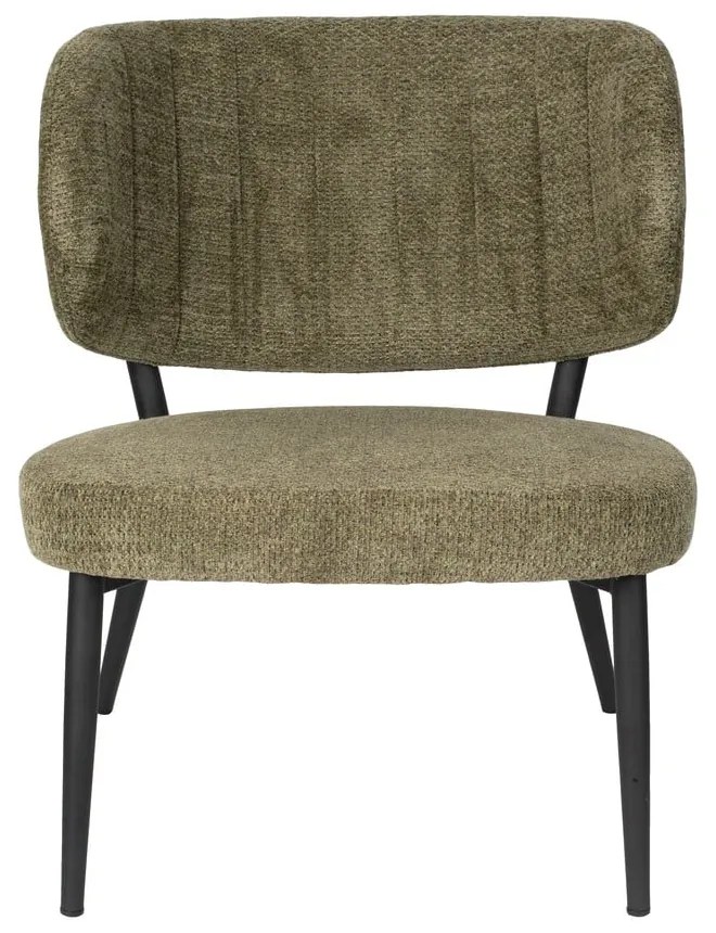 Fotoliu verde Sanne – White Label