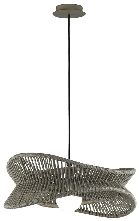 Lustra/Pendul iluminat exterior IP44 POLINESIA 60cm