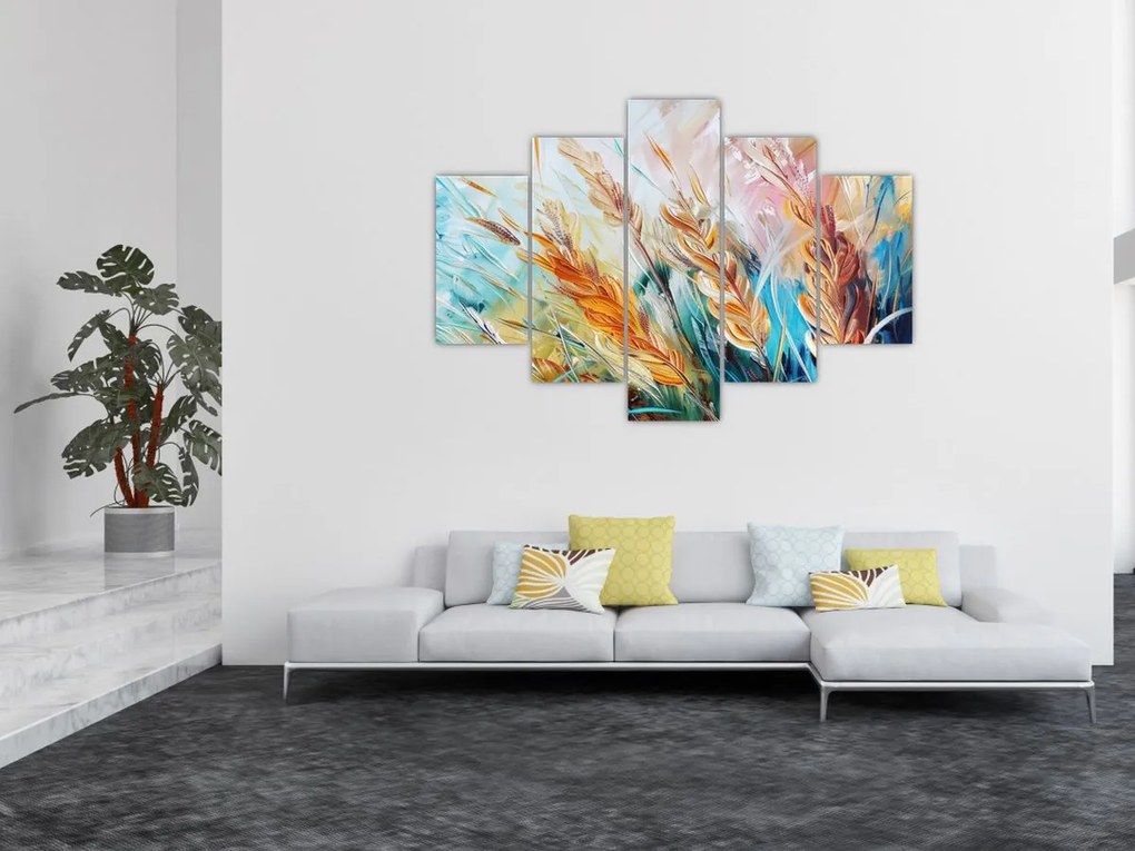 Tablou - Grâu, abstracție (150x105 cm)