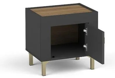Noptieră Mossana MO11 (negru). 1096820