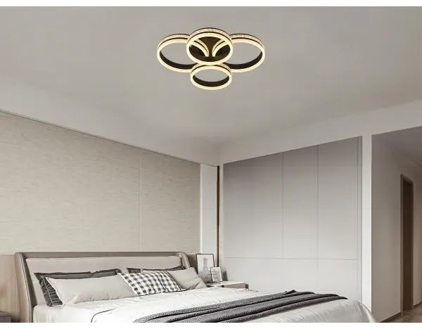 Plafonieră aplicată dimabilă LED/150W/230V 3000-6500K + telecomandă