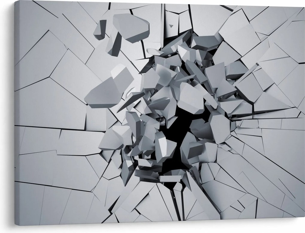 Tablou abstracție 3D (70x50 cm)