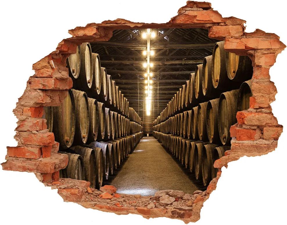 Autocolant gaură 3D Vin în Porto