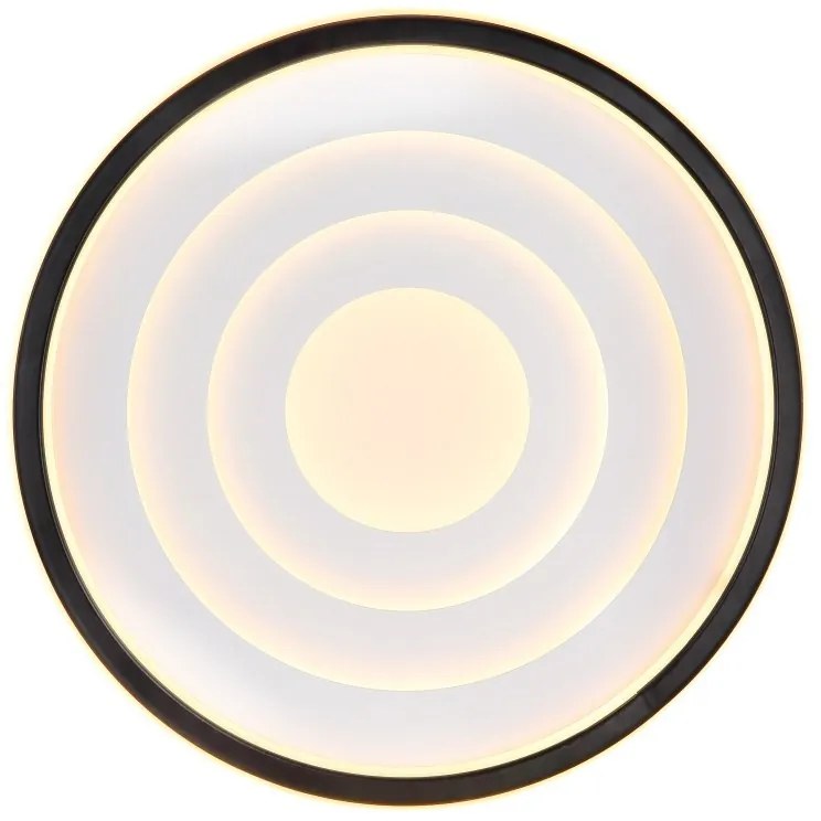 Plafoniera LED design modern Foppa alb, negru