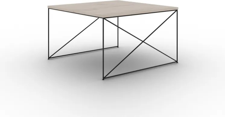 Masuta de cafea, Nelia 2, ADRK Furniture (Culoare: Negru / Alb)