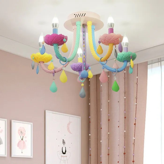 RAINBOW SHORT Lustra Living Lampă pentru copii by Anzazo