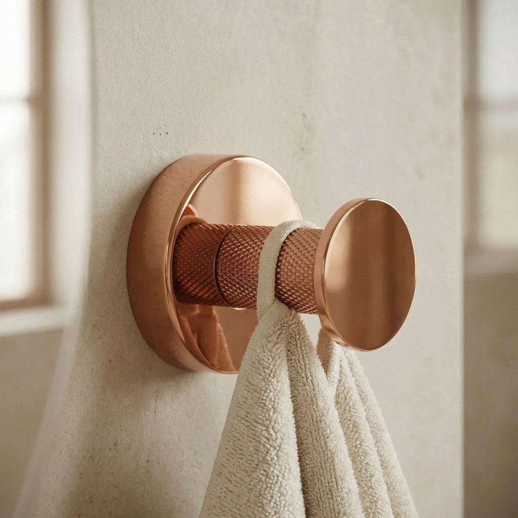 Cuier de baie 6606A Modern Gold