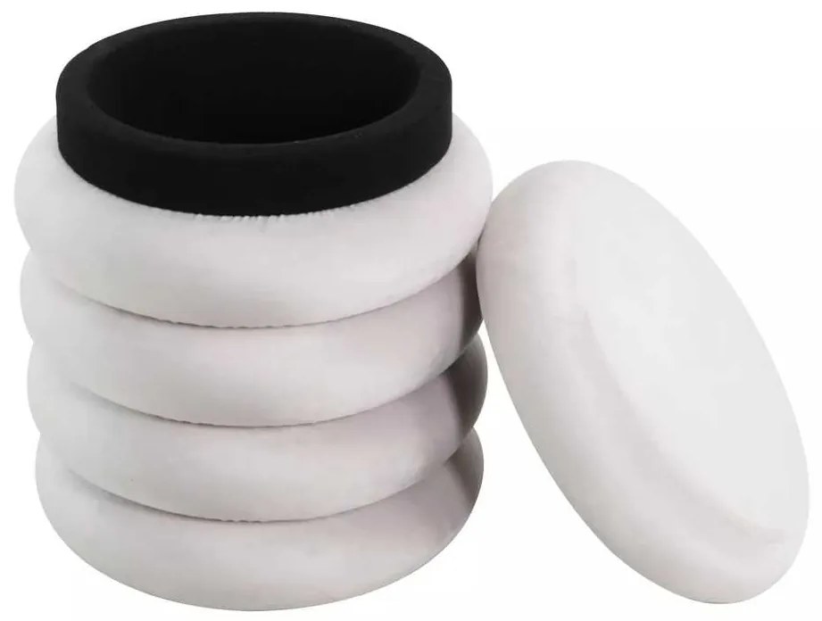Taburet Palante Velvet, crem