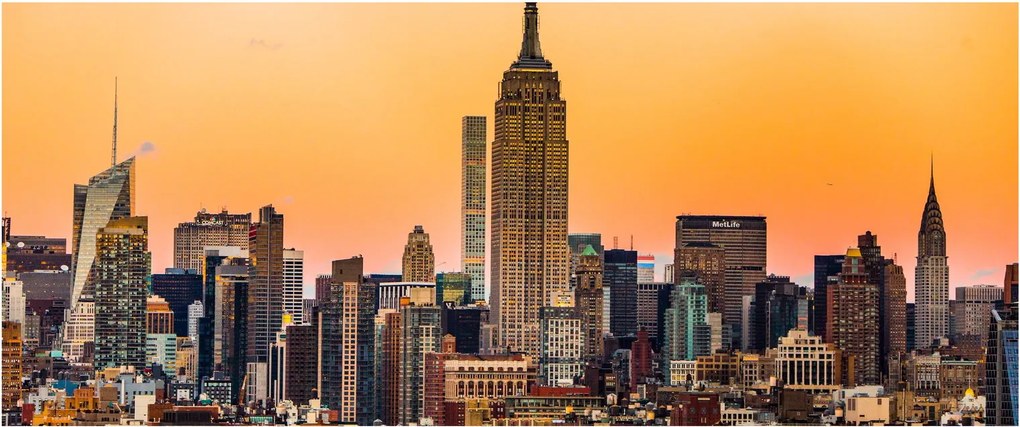 Tablou cu New York (120x50 cm)