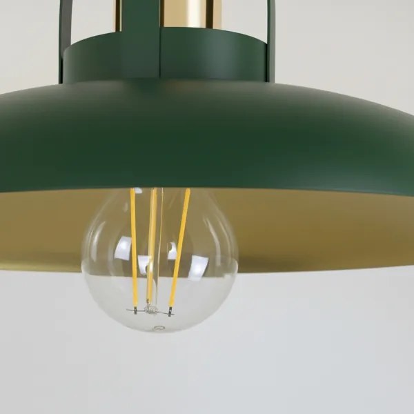 Lustră aplicată Brilagi FLAMENGO 1xE27/60W/230V verde