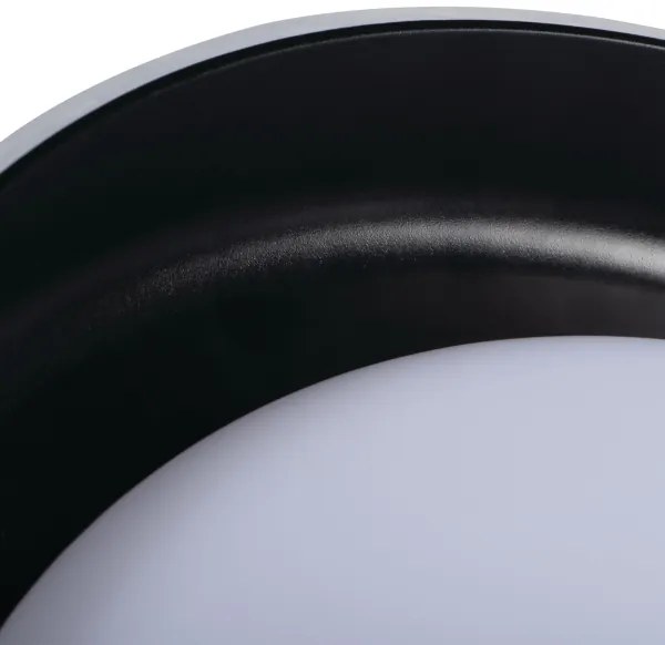 Plafonieră LED Kanlux 37319 NIFU LED/17,8W/230V d. 43 cm alb/negru