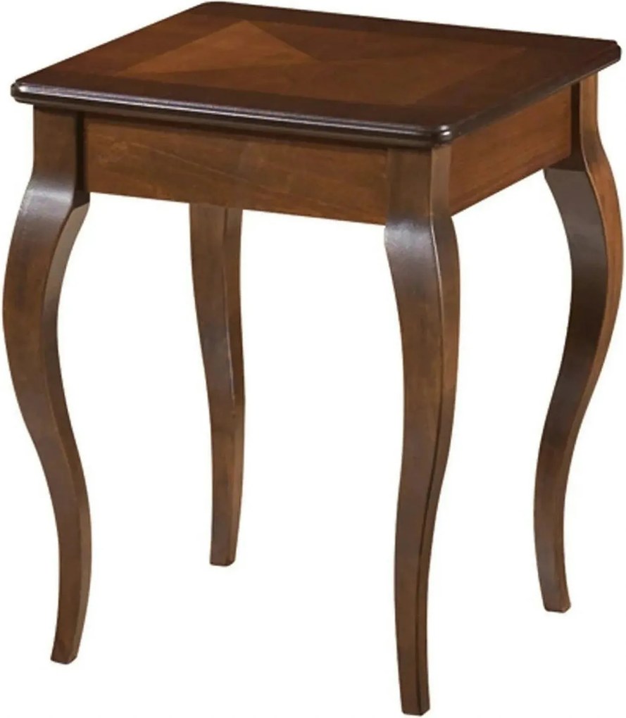 Masuta cafea PADOVA C, nuc inchis, 45x45x55 cm