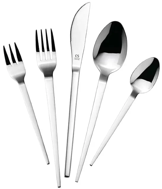 Set tacamuri Bremerhaven, Carl Schmidt Sohn 075576, 60 bucati, crom