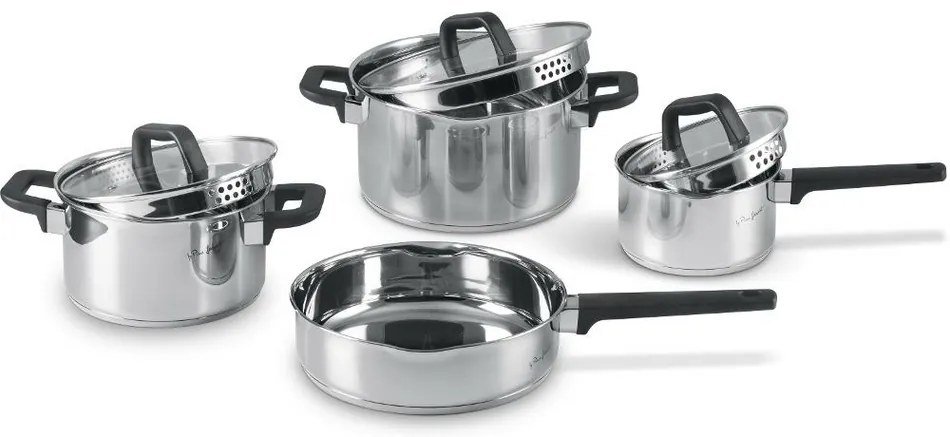 Lamart LT1119 Set de ustensile de gătit din oțel inoxidabil din 7 piese Pentru
