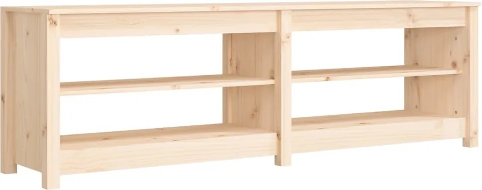 vidaXL Bancă pentru pantofi, 160x36,5x50 cm lemn masiv pin