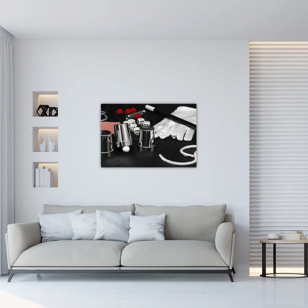 Tablou cu uneltele de magie (90x60 cm)